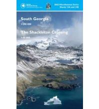 Road Maps South Georgia and the Shackleton Crossing Map 1:200.000 British Antarctic Survey