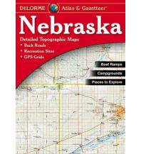 Road & Street Atlases DeLorme Atlas Gazetteer - Nebraska 1:203.000 DeLorme Mapping Inc.