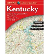 Reise- und Straßenatlanten DeLorme Atlas Gazetteer - Kentucky DeLorme Mapping Inc.