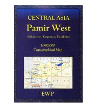 Wanderkarten Asien EWP Topographical Maps Kirgistan/Tadschikistan/Afghanistan - Central Asia - Pamir West 1:500.000 EWP