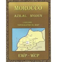 Wanderkarten Marokko Morocco Azilal and M'Goun 1:160.000 EWP