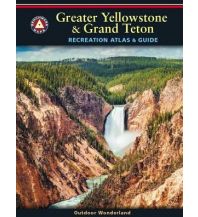 Hiking Maps Benchmark Maps Recreation Atlas & Guide USA - Greater Yellowstone & Grand Teton 1:100.000 Benchmark