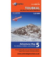 Wanderkarten Marokko OAC Adventure Map 5, Toubkal 1:25.000 Oxford Alpine Club