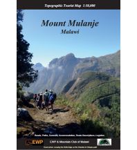 Hiking Maps Africa EWP Topographic Tourist Map Malawi - Mount Mulanje Map and Guide 1:50.000 EWP
