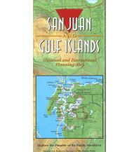 Hiking Maps USA San Juan and Gulf Islands Fine Edge Productions