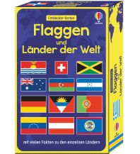 Kinderbücher und Spiele Entdecker-Karten: Flaggen und Länder der Welt Usborne Verlag