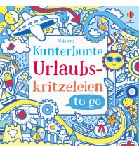 Kinderbücher und Spiele Kunterbunte Urlaubskritzeleien to go Usborne Verlag