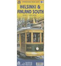 City Maps ITMB Travel Map - Helsinki & Finland South 1:10.000 / 1:800.000 ITMB