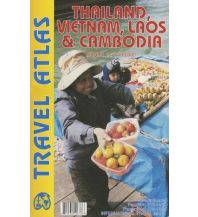 Reise- und Straßenatlanten ITMB Travel Atlas - Thailand, Vietnam, Laos & Kambodscha 1:1.100.000 ITMB