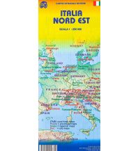 Straßenkarten Italy North East. Italia Nord Est ITMB
