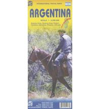 Straßenkarten Argentina 1:2,2 M ITMB