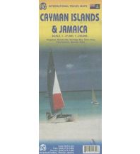 Straßenkarten International Travel Map ITM Cayman Islands & Jamaica ITMB