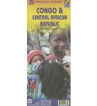 Straßenkarten Congo & Central African Republic (Kongo) 1:2.000.000 ITMB