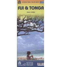 Road Maps International Travel Map ITM Topographische Karte Fiji & Tonga ITMB