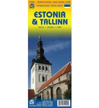 Straßenkarten Baltikum ITMB Travel Map - Estonia & Tallinn 1:400.000/1:8.000 ITMB