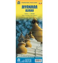 Straßenkarten ITMB Travel Map - Myanmar (Burma) 1:1.350.000 ITMB