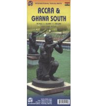 Road Maps Africa Accra & Ghana South 1:23.000/1:500.000 ITMB
