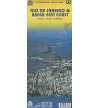 City Maps ITMB City Map - Rio De Janeiro/Brasil East Coast 1:12.500/1:3.000.000 ITMB