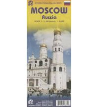 City Maps ITMB City Map - Moscow 1:12.500 / 1:50.000 ITMB