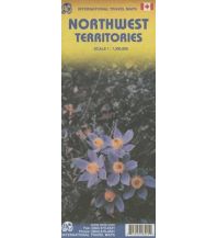 Road Maps North and Central America ITMB Travel Map Canada Northwest Territories ITMB