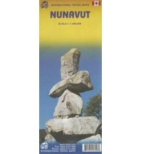 Road Maps North and Central America Nunavut 1:1.850.000 ITMB