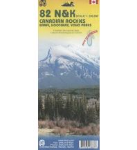 Hiking Maps Canada Canadian Rockies. Les Rocheuses canadiennes ITMB