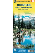 Wanderkarten Kanada Whistler & SeaTo Sky Highway ITMB