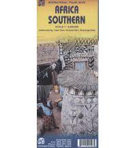 Road Maps Africa International Travel Map Southern Africa ITMB