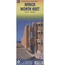 Straßenkarten Afrika International Travel Map ITM Africa Northeast ITMB