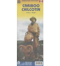 Road Maps North and Central America ITMB Travel Map Cariboo, Chilcotin ITMB