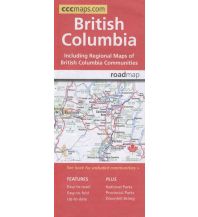 Road Maps MapArt Road Map - British Columbia MapArt Publishing Corporation