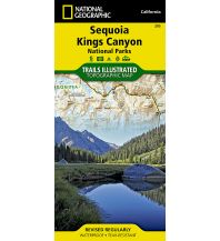 Hiking Maps USA Trails Illustrated Wanderkarte 205, Sequoia, Kings Canyon National Parks 1:80.000 National Geographic - Trails Illustrated