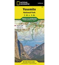 Road Maps North and Central America Trails Illustrated Wanderkarte 206, Yosemite National Park 1:80.000 National Geographic - Trails Illustrated