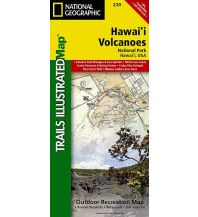 Wanderkarten USA 230 National Geographic Map USA - Hawaii Volcanoes 1:100.000 National Geographic - Trails Illustrated