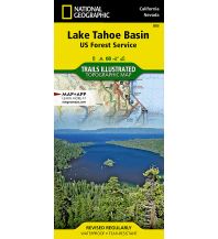 Hiking Maps USA National Geographic Map 803, Lake Tahoe Basin 1:63.360 National Geographic - Trails Illustrated