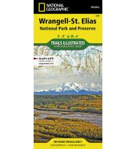 Hiking Maps USA Trails Illustrated Wanderkarte 249, Wrangell-St. Elias National Park and Preserve 1:1.100.000 National Geographic - Trails Illustrated