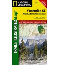 Wanderkarten Nord- und Mittelamerika 309 National Geographic Map - Yosemite SE National Geographic - Trails Illustrated