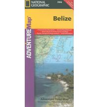 Road Maps Belize National Geographic Society Maps