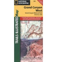 Hiking Maps USA Grand Canyon West National Geographic - Trails Illustrated