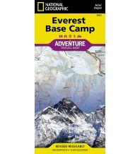 Wanderkarten Himalaya Everest Base Camp 1:50.000 National Geographic Society Maps