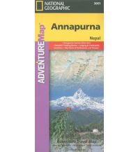 Wanderkarten Himalaya Annapurna 1:135.000 National Geographic - Trails Illustrated