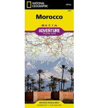 Straßenkarten Marokko Morocco National Geographic Society Maps