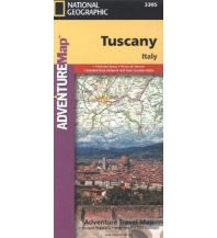 Road Maps Italy Tuscany, Italy National Geographic Society Maps