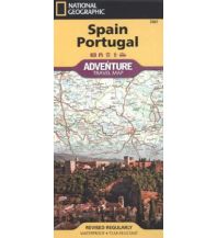 Road Maps Spain Spain, Portugal National Geographic Society Maps