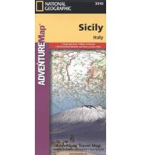Straßenkarten Italien Sicily, Italy National Geographic Society Maps