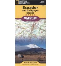 Straßenkarten Ecuador, Galápagos Islands National Geographic Society Maps