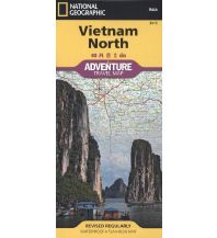 Straßenkarten Vietnam North National Geographic Society Maps