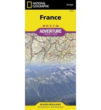 Straßenkarten Frankreich France National Geographic Society Maps