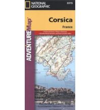 Straßenkarten Corsica National Geographic Society Maps