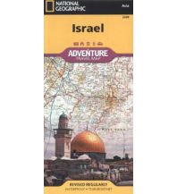 Straßenkarten Naher Osten Israel National Geographic Society Maps